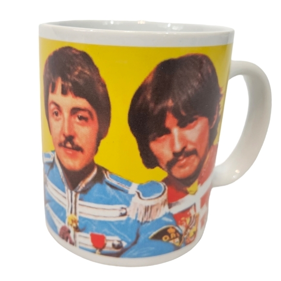 Apple The Beatles Sargent Pepper's‎ Novelty Coffee Mug Tea Cup - Picture 3 of 8